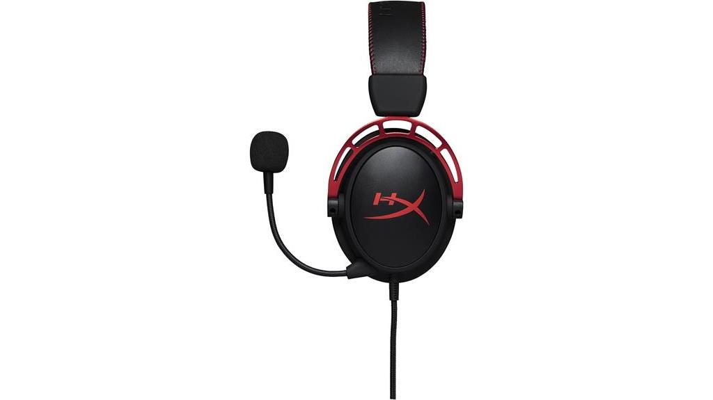 hyperx cloud alpha wired gaming headset with adjustable sound